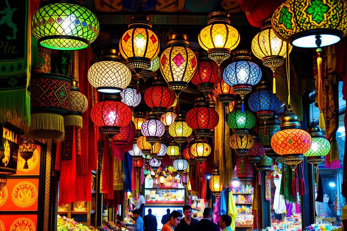 Khan el-Khalili bazaar in Cairo